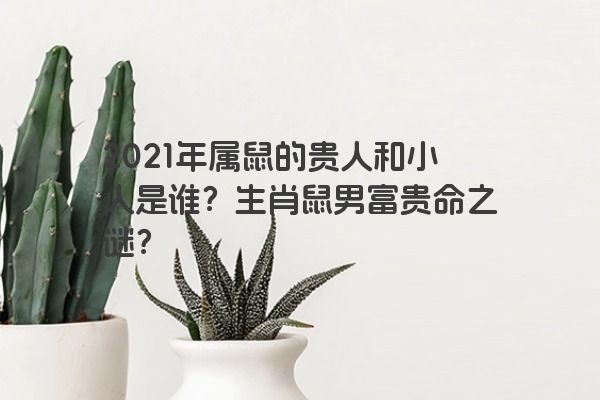 2021年属鼠的贵人和小人是谁？生肖鼠男富贵命之谜？